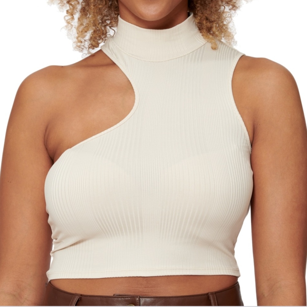 Sophia Richie X Bar iii ribbed crop top